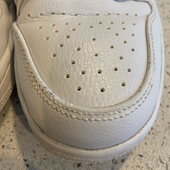 Vintage Nike Air Jordan 1 Retro Mid White Cool Grey - Picture 10 of 15